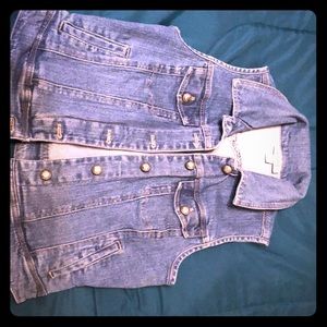 Denim vest